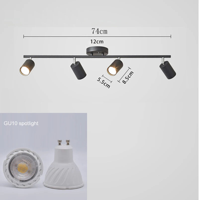 Stylish Nordic LED Ceiling Lights for Modern Living Spaces