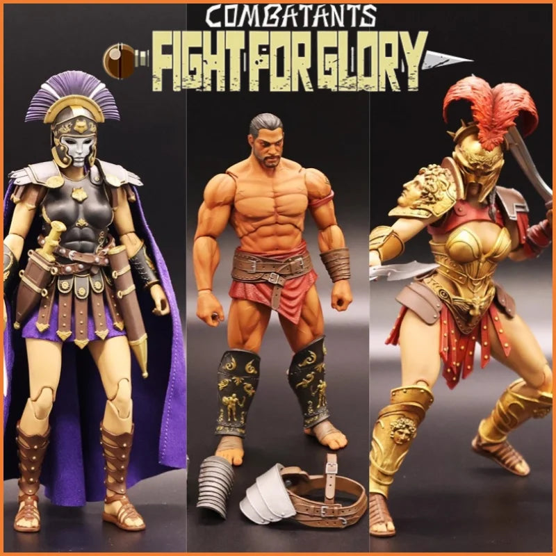 XesRay Fight For Glory Wave 6 Action Figures - Cassia & Medocus Set