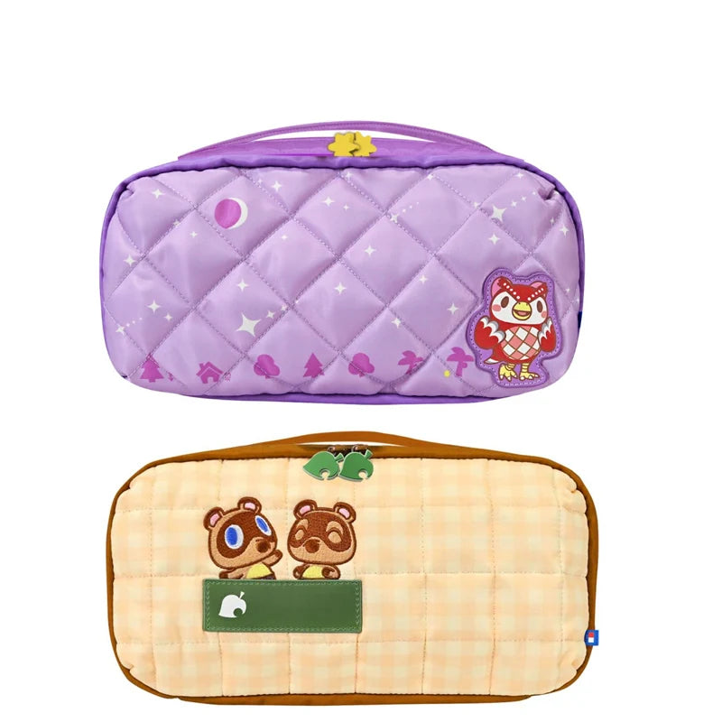 Animal Crossing Nintendo Switch Quilted Carrying Case - Tom Nook & Celeste