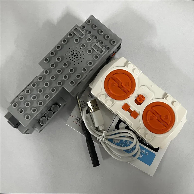 Programmable 6 Channel Remote Control Power Module for Building Blocks