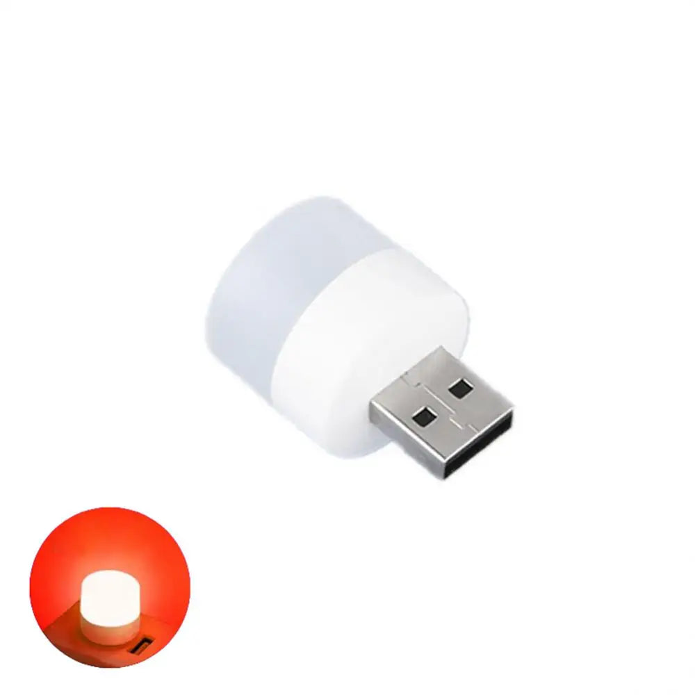 Portable USB LED Reading Lamp - Foldable Mini Book Light