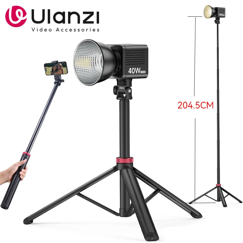 Ulanzi MT-79 Universal Tripod - 2M Adjustable Lightweight Support