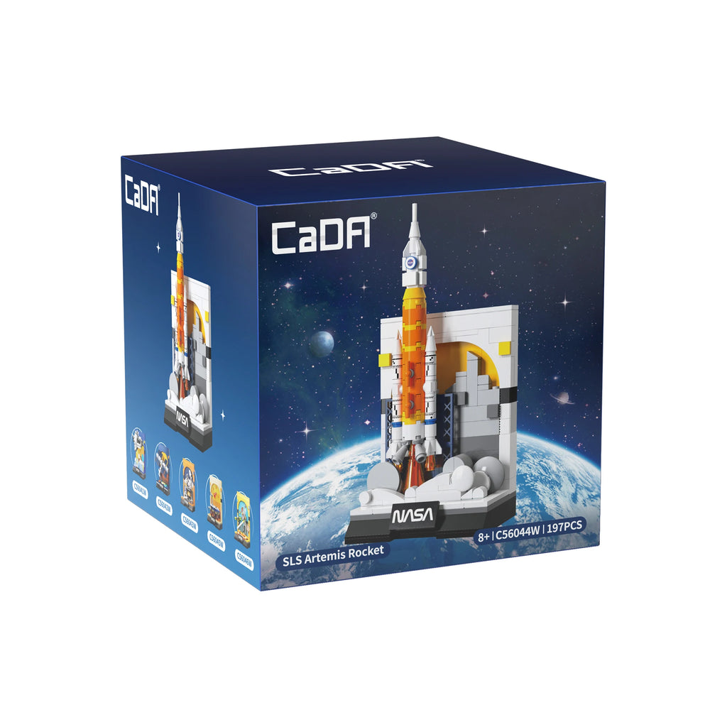 Cada NASA Rocket Building Blocks Set - Space Launcher & Astronaut Toys