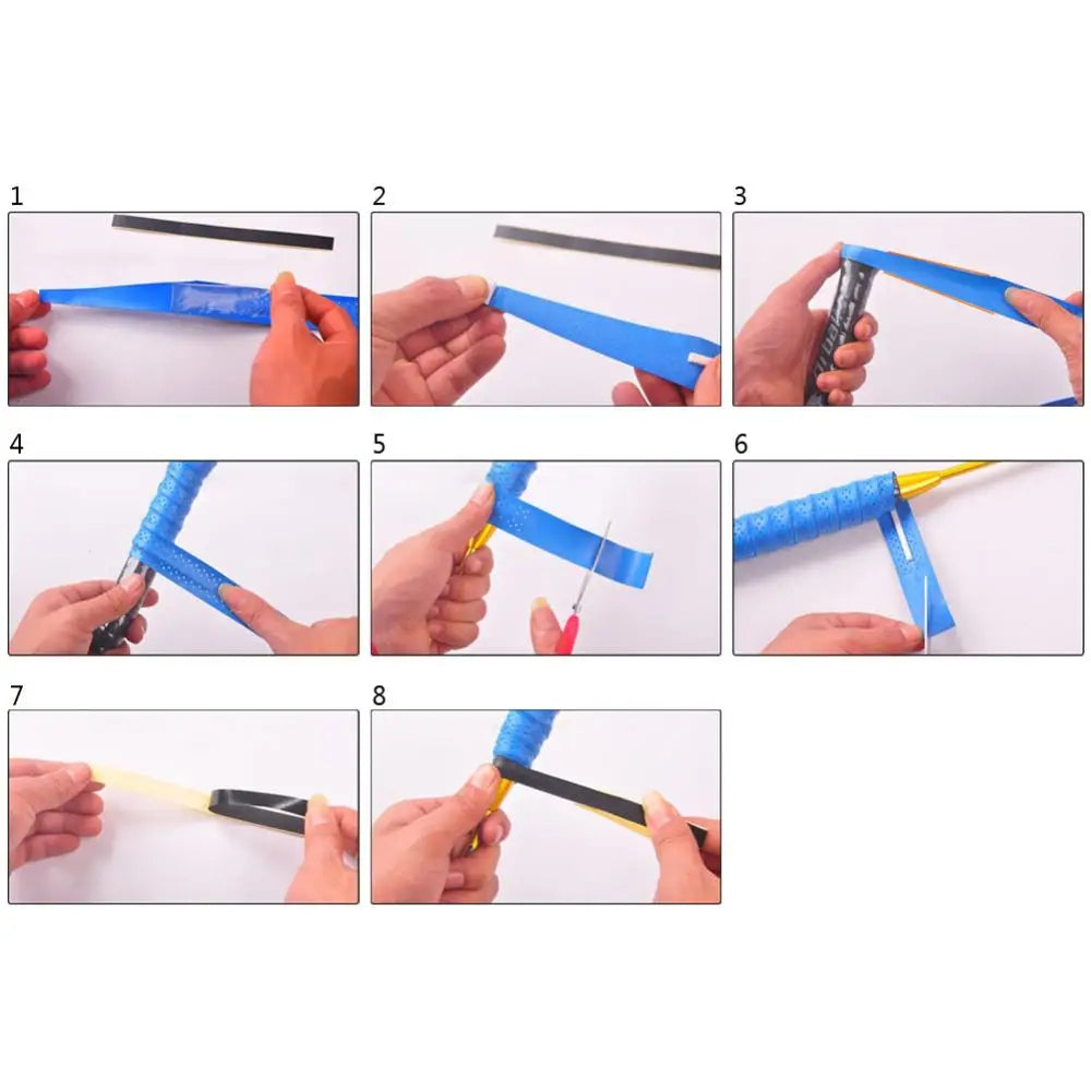 Anti-Slip Tennis & Badminton Racket Grip Tape - Perfect for Control