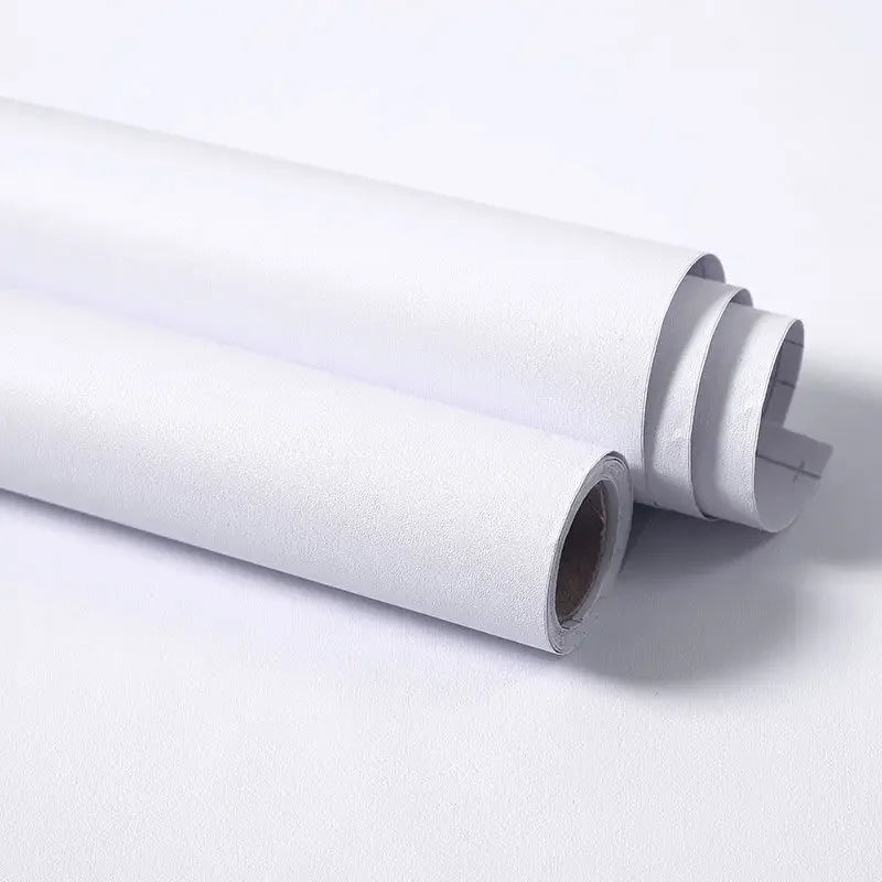 Waterproof Black and White Vinyl Wallpaper - Self-Adhesive for Home Decor