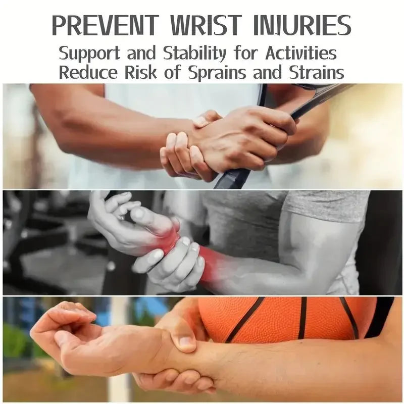 Adjustable Wrist Brace for Carpal Tunnel & Fitness Support - Unisex