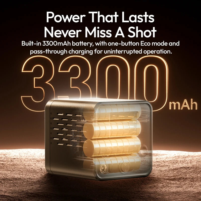 Ulanzi C60 RGB 60W Bi-Color COB Video Light for Stunning Shots