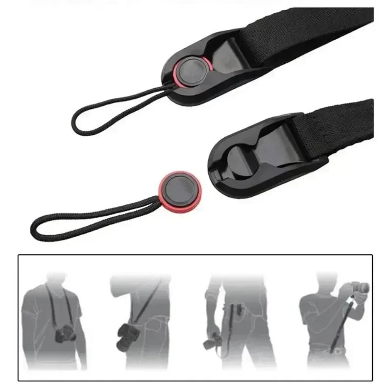Adjustable Universal Camera Neck and Shoulder Strap for DSLR Cameras