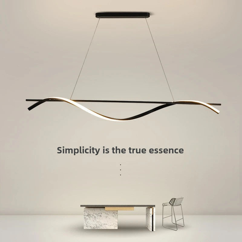 Minimalist Nordic LED Pendant Chandelier for Modern Dining Spaces