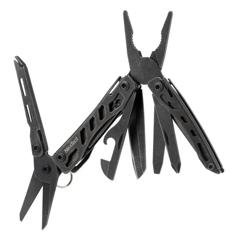 NexTool 10-in-1 Compact Multi-Tool - Scissors, Pliers & More