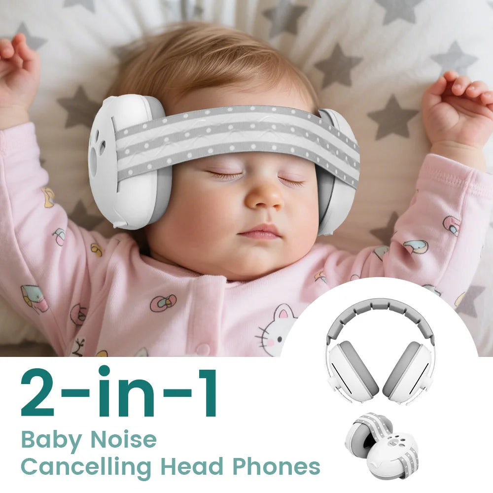 Baby Noise-Cancelling Headphones - Comfort & Protection for Babies