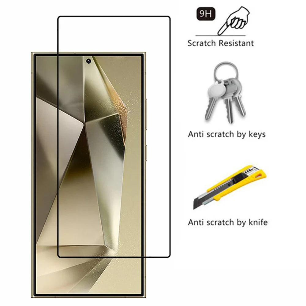 Premium Tempered Glass Screen Protector for Samsung Galaxy S25 & S24 Ultra
