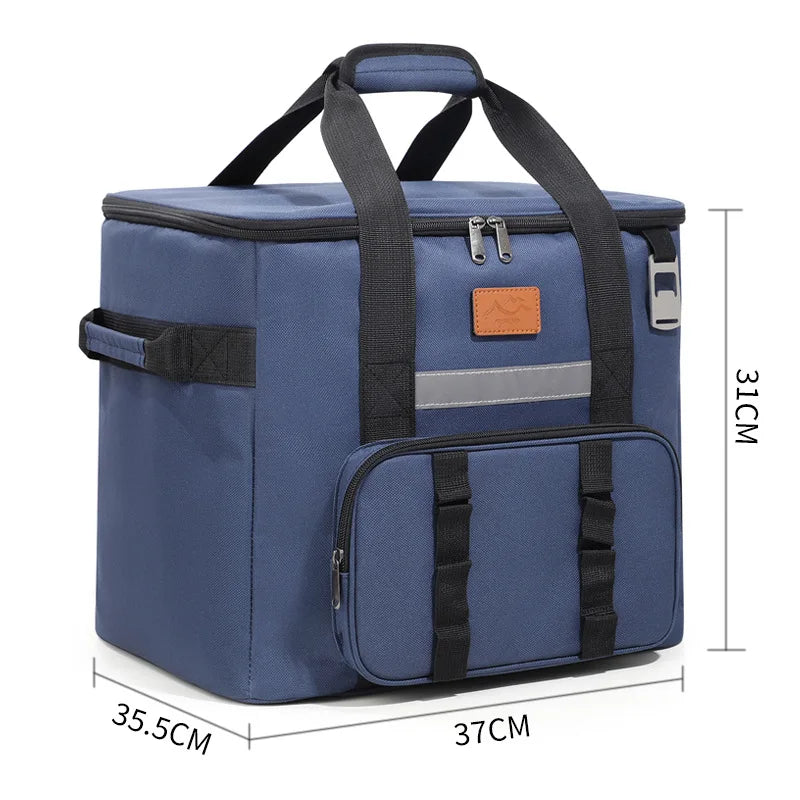 40L Insulated Thermal Backpack - Leak Proof Lunch & Picnic Cooler