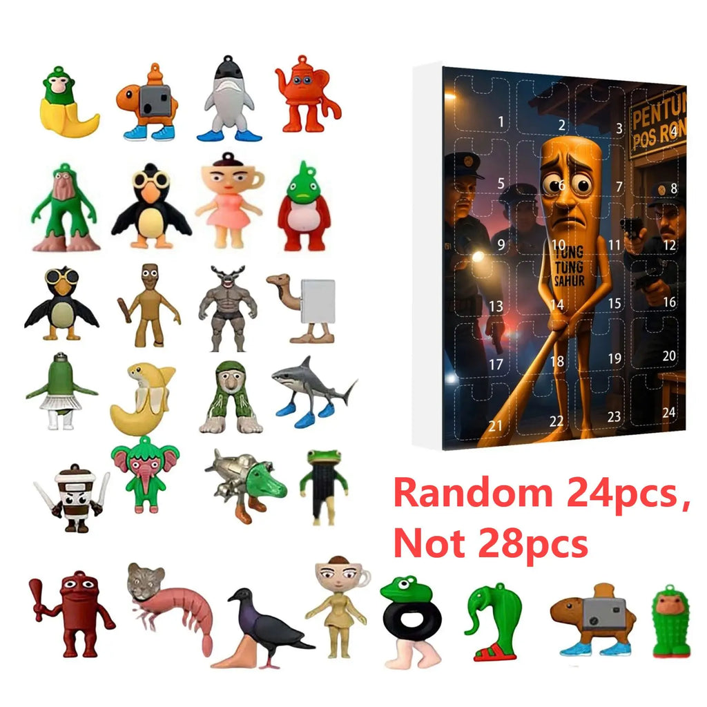 2025 Christmas Countdown Advent Calendar - 24 Days of Fun Surprises