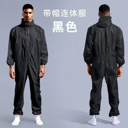 Men's & Women's Waterproof Raincoat - Hooded Rain Suit