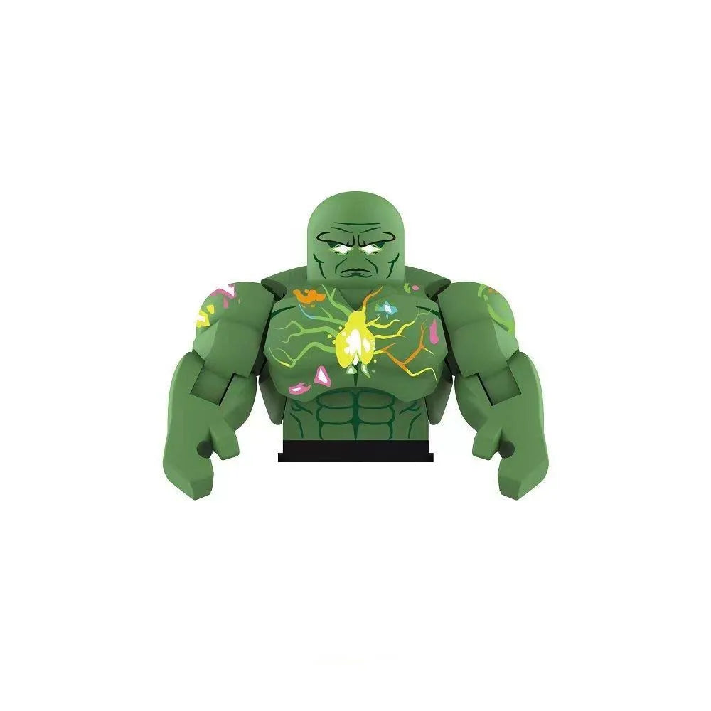 Assemble Movable Mini Bricks Lizard Rhino Action Figure Toy