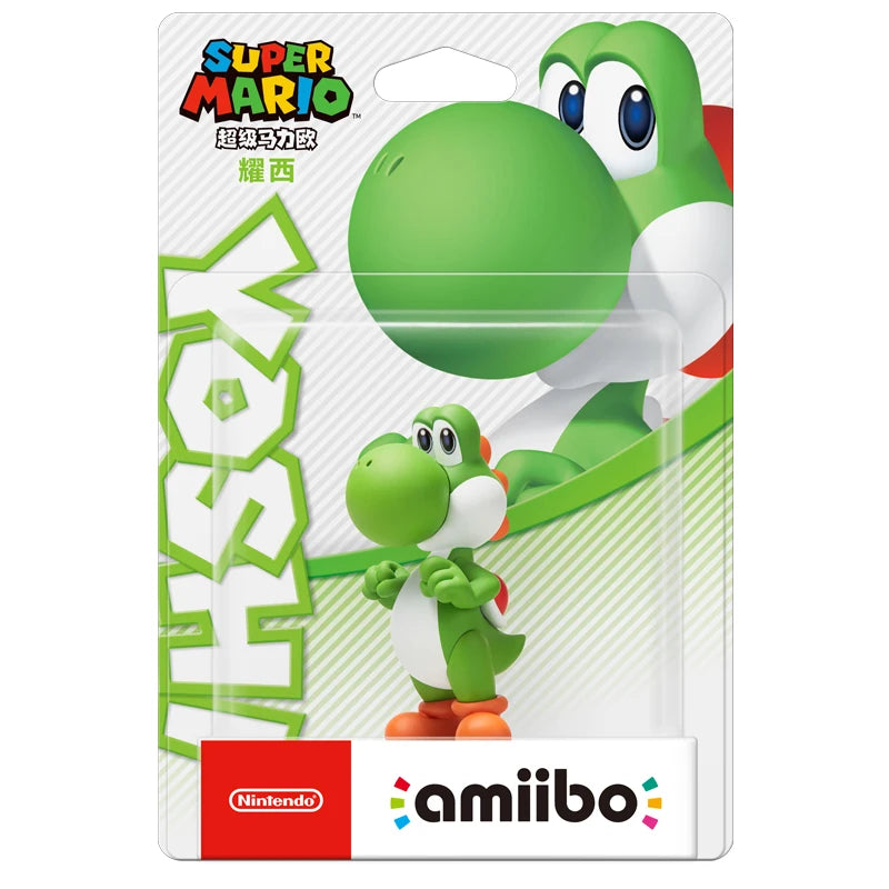 Nintendo Amiibo Figure - Super Mario Odyssey - Peach, Yoshi, Luigi