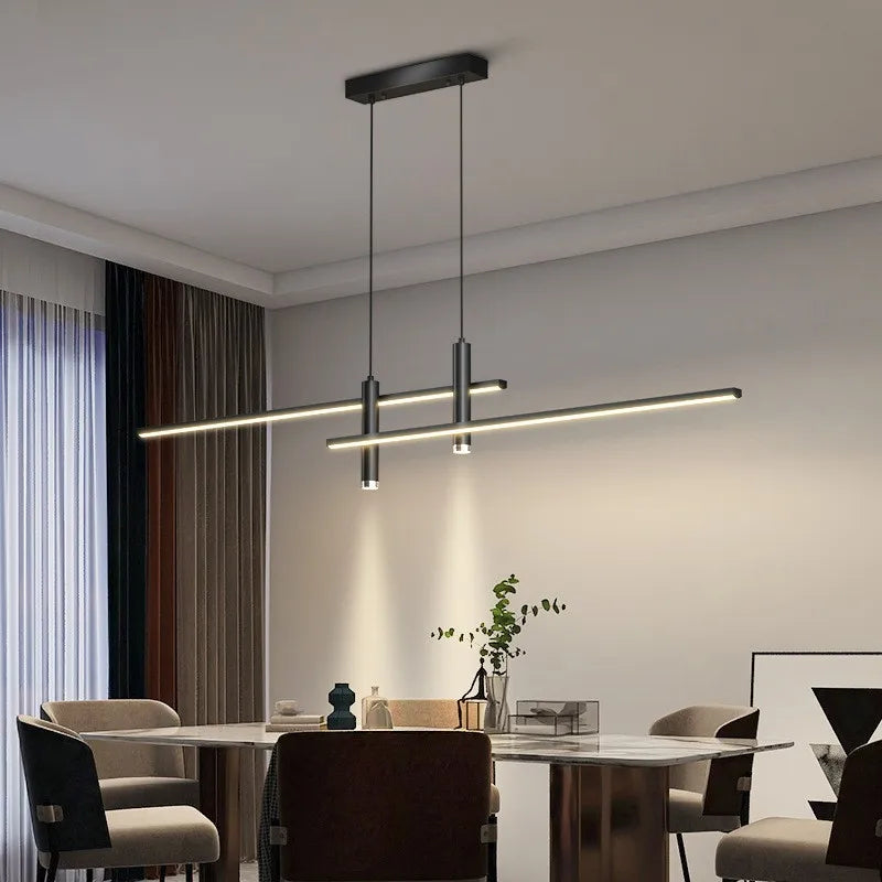 Nordic Modern LED Pendant Light with Remote Control for Dining & Kitchen