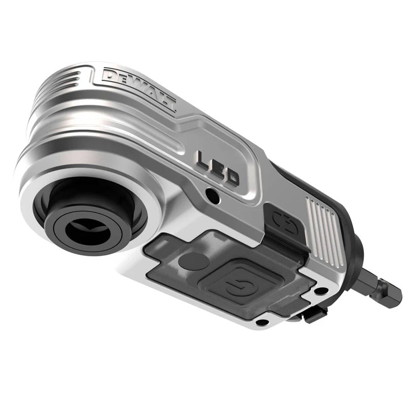DEWALT Right Angle LED Attachment - Bright Light for Tight Spaces