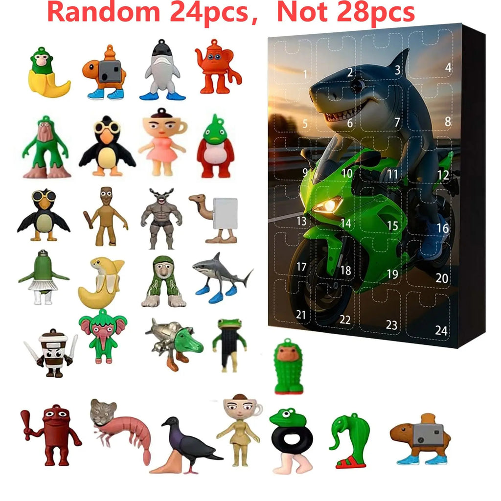 2025 Christmas Countdown Advent Calendar - 24 Days of Fun Surprises