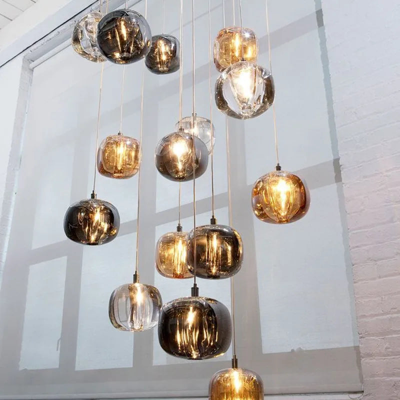 Elegant Modern Crystal Pendant Chandelier for Bedroom & Dining