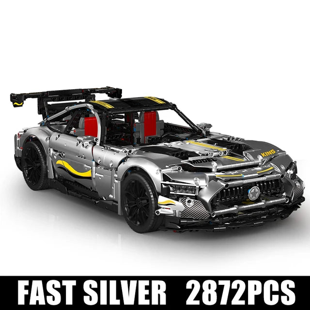 Mould King 13126 1:8 Remote Control Super Sport Car Building Set