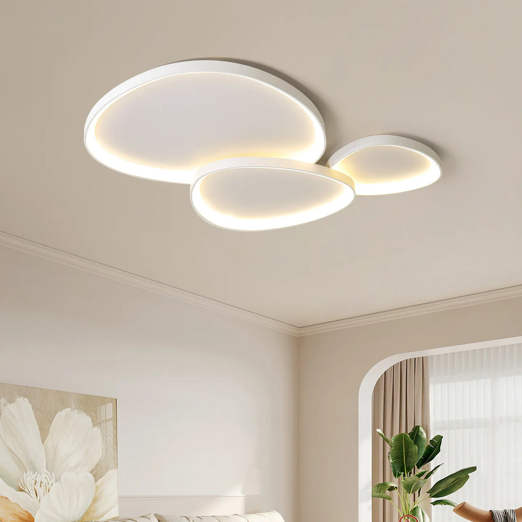Sleek Modern LED Ceiling Light - Ultra-Thin Indoor Chandelier