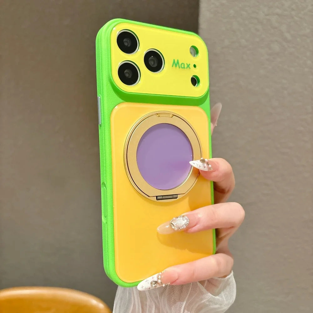 Magnetic Shockproof Camera Protection Case for iPhone 14/15 Pro Max