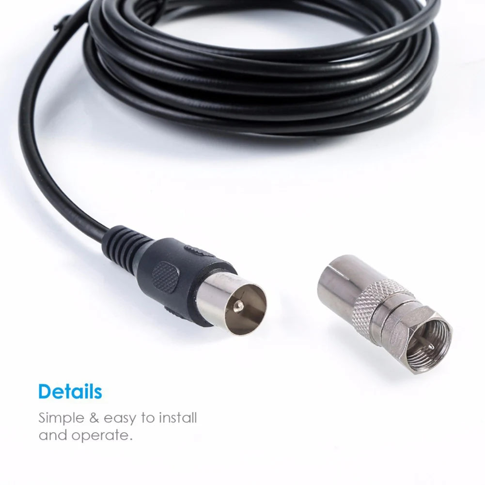 4K HD Digital TV Antenna with Signal Amplifier for Strong Reception