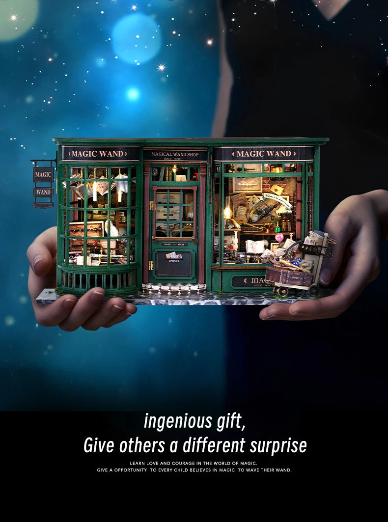 DIY Miniature Dollhouse Kit – Build Your Own Magical Home