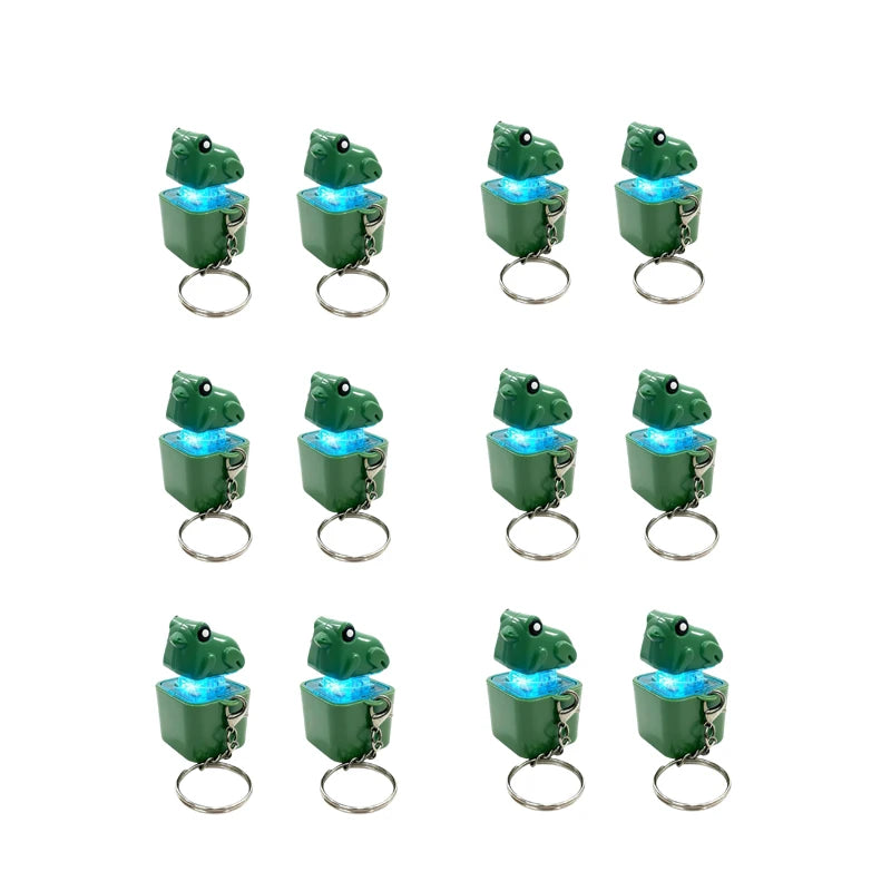 Frog Keychain with Sound & LED Lights - Fun Stress Relief Gadget