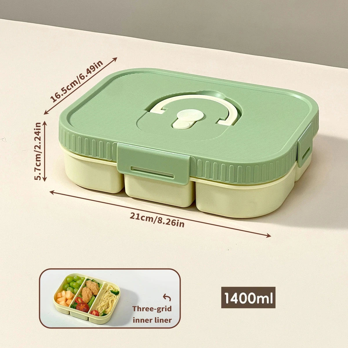 Divided Spice Storage Box - Moisture & Insect Proof Organizer