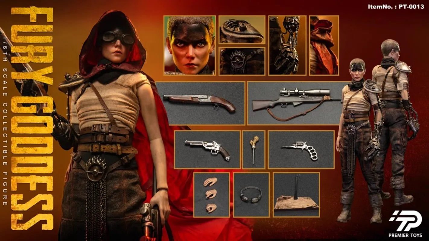Collectible 12" Furiosa Goddess Anya Action Figure – Fierce & Dynamic