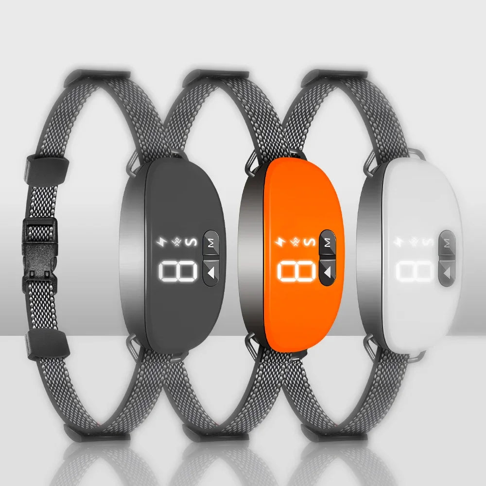 Rechargeable Smart Dog Bark Collar - Adjustable Anti-Bark Training