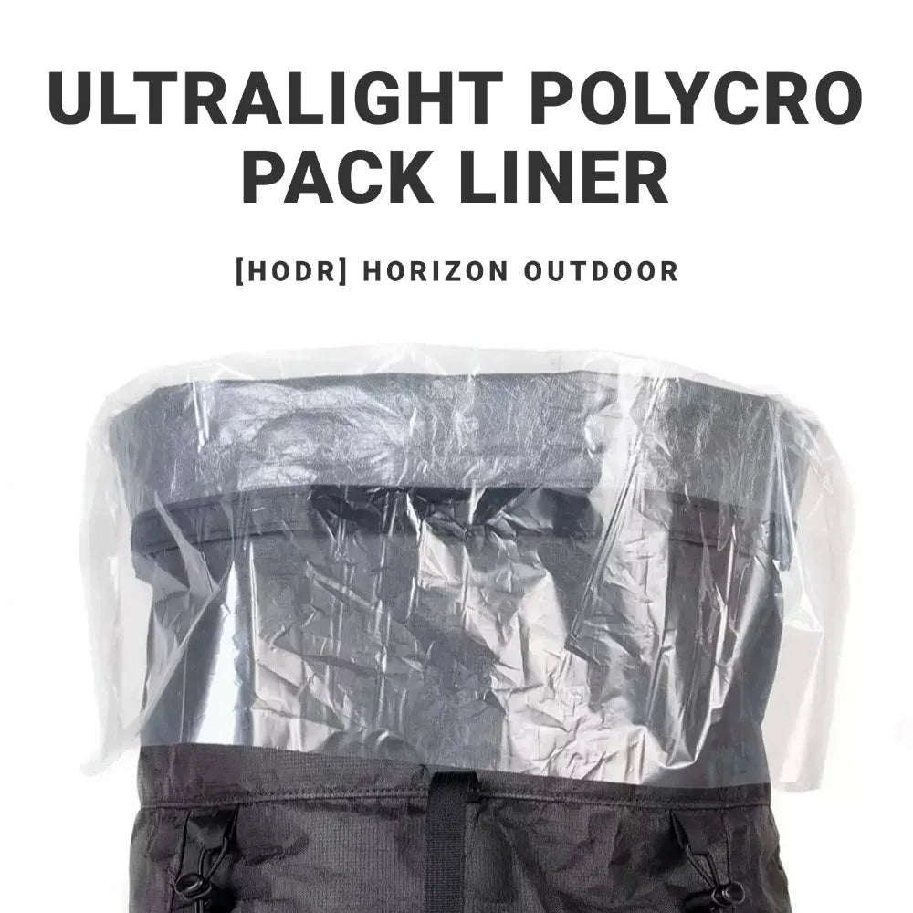 Ultralight Waterproof Backpack Liner - 14g Dry Bag for Hiking & Camping