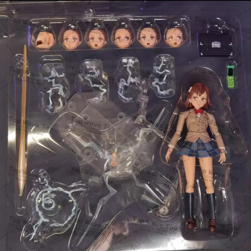 Kaiyodo Misaka Mikoto & Kuroko Shokuhou Model Toy - Amazing Yamaguchi