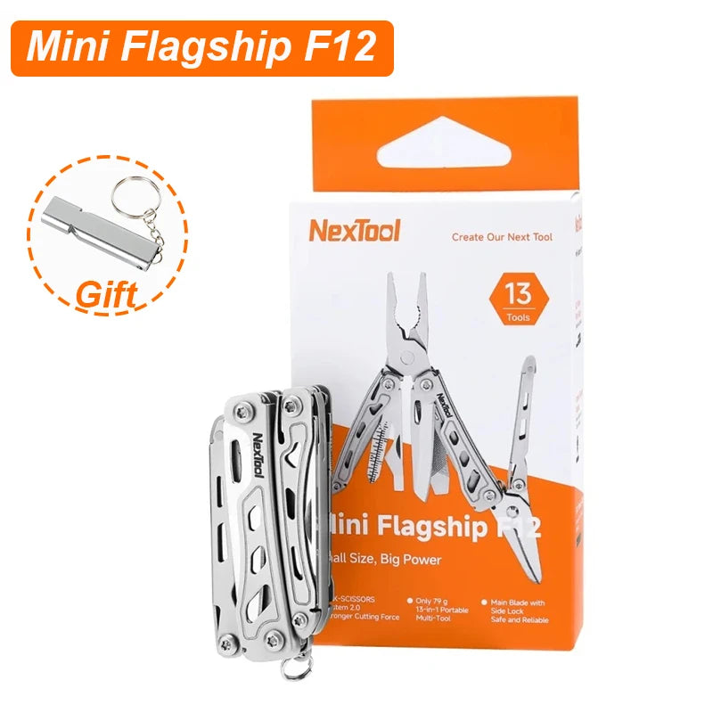 NexTool Mini F12 Multi-Tool: 13-in-1 Folding EDC for Outdoor Adventures