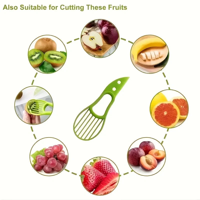 3-in-1 Avocado Slicer: Perfect Tool for Home & Outdoor Use