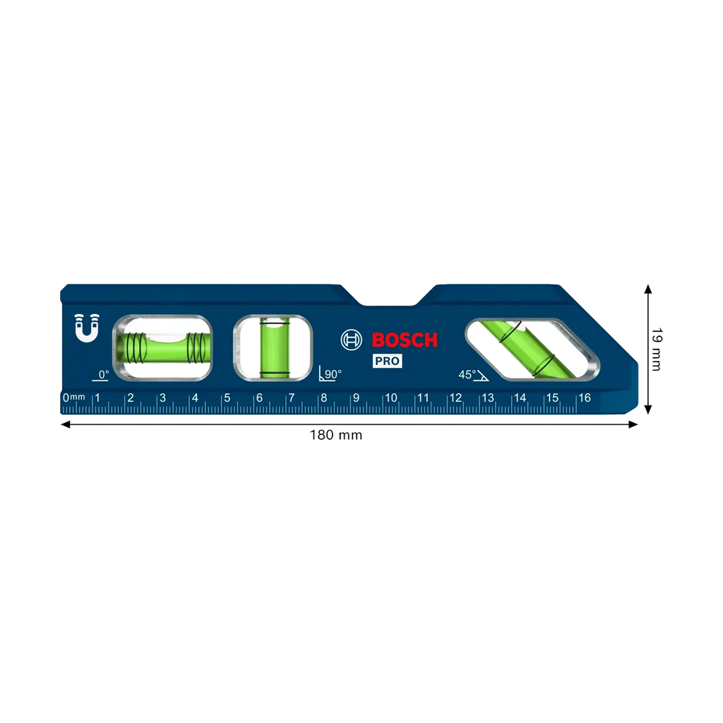 Bosch PRO Billet Torpedo Level - Durable & Accurate Measurement Tool