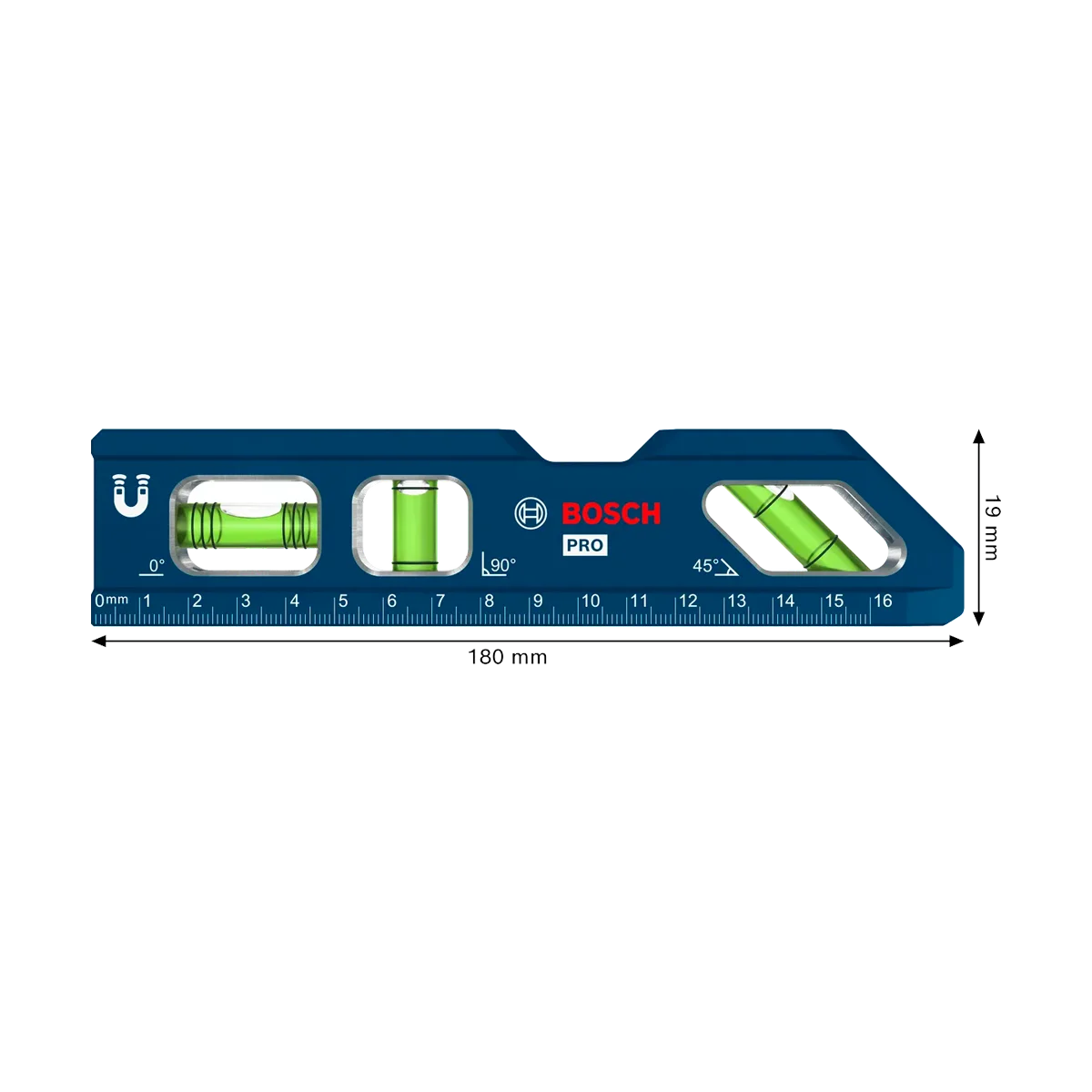 Bosch PRO Billet Torpedo Level - Durable & Accurate Measurement Tool