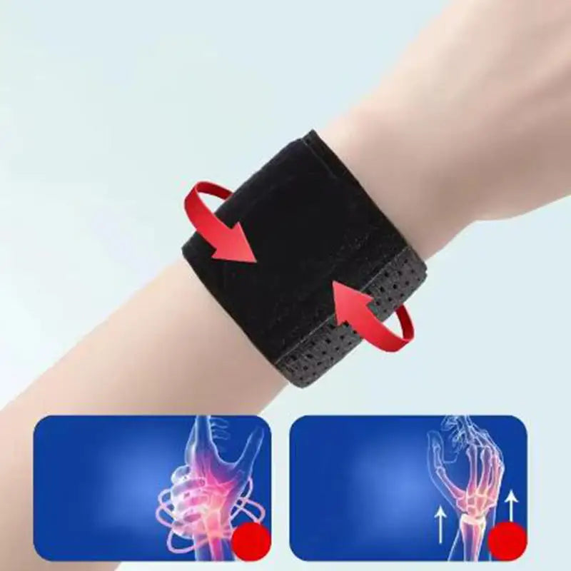 Adjustable Compression Wrist Support Brace for Sprains & Carpal Tunnel