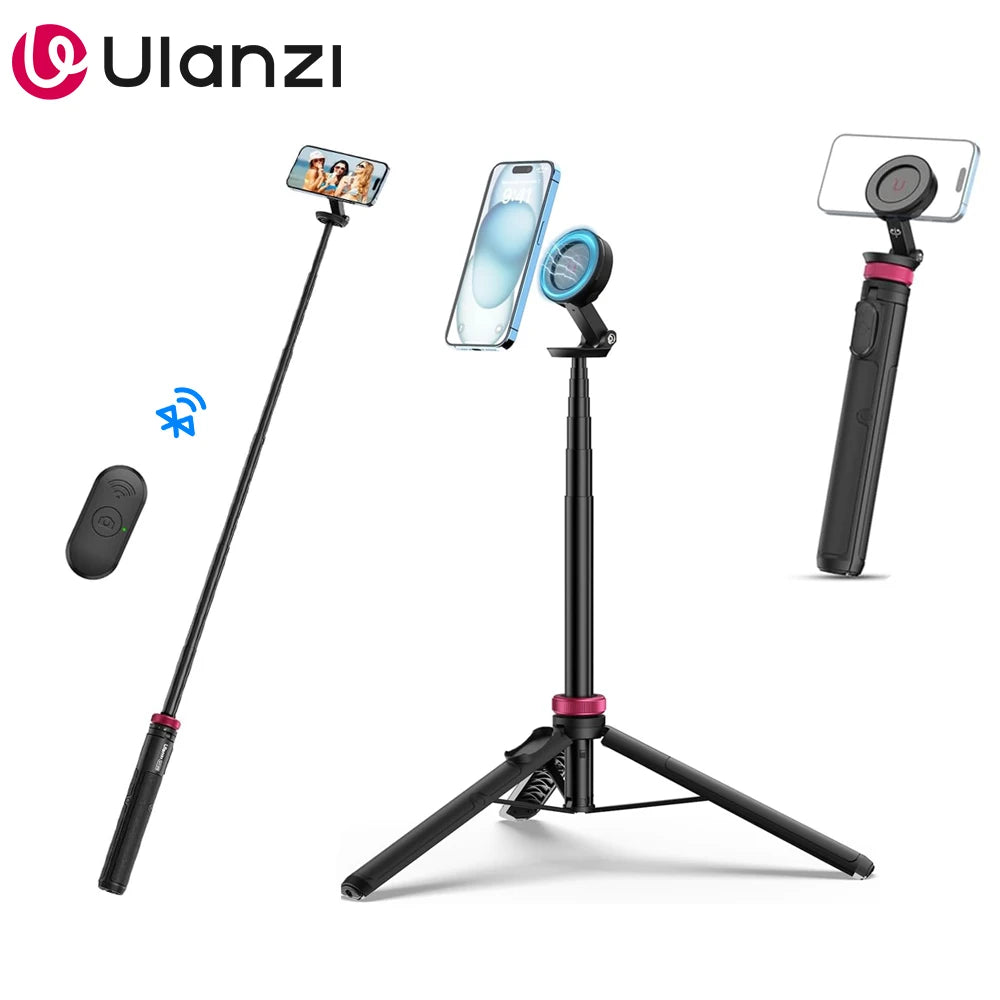 Ulanzi MT-84 Magnetic Smartphone Tripod with Bluetooth Controller