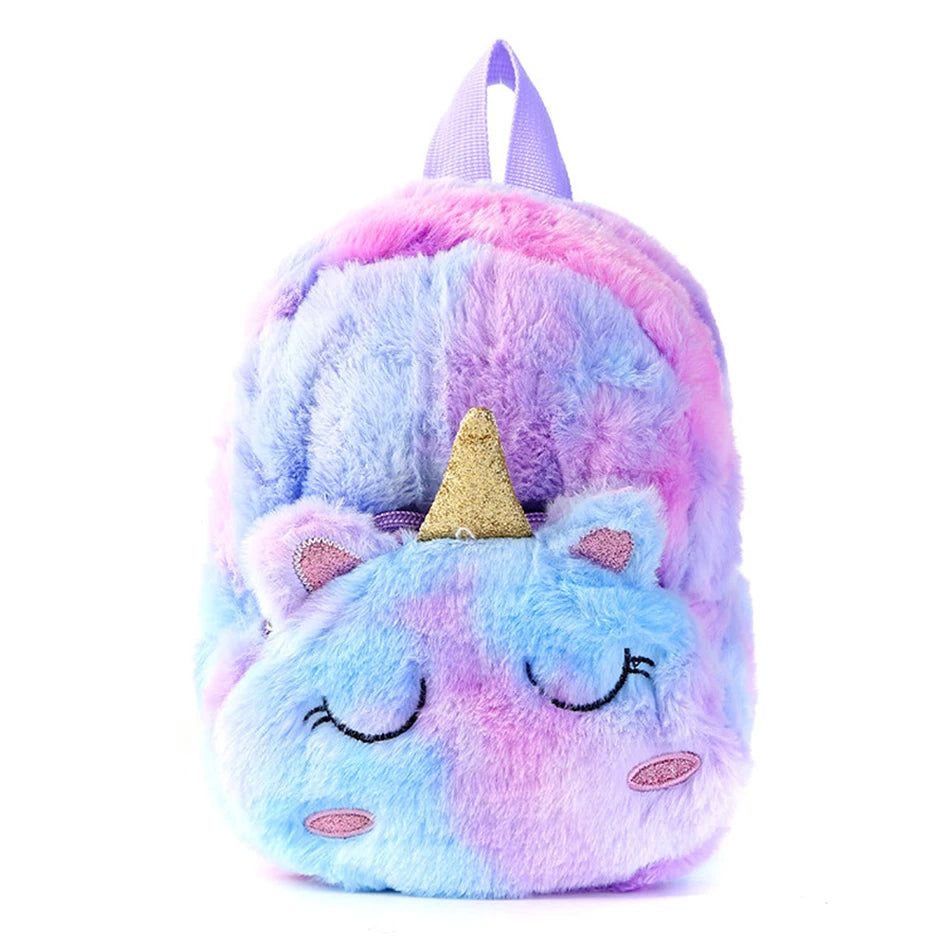 Unicorn Plush Backpack for Kids - Fun & Functional School Bag