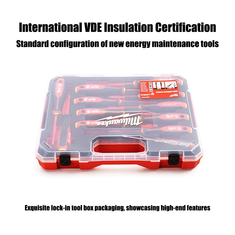 Milwaukee 12-Piece Insulated Screwdriver Set | Precision Maintenance Tool