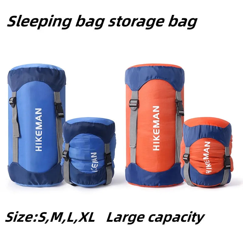 HIKEMAN Ultra-Light Sleeping Bag Compression Storage Bag - Waterproof & Portable