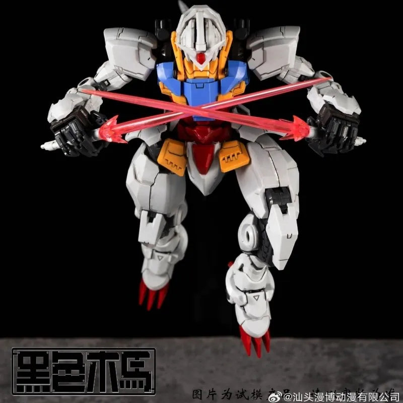 Black Trojan RX-78-2 Unicorn Mecha Model - Steel Wire Double Antenna