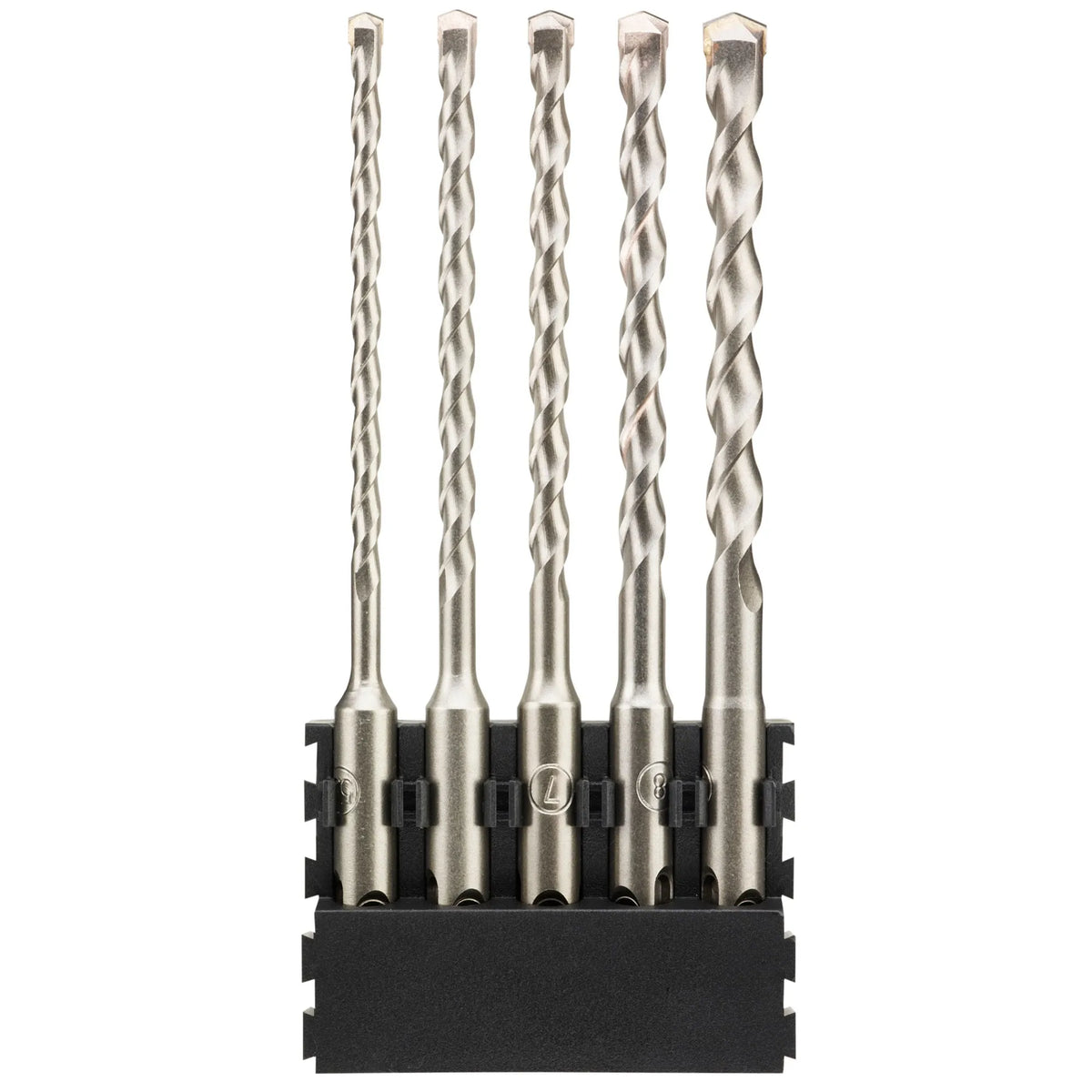 DEWALT SDS Plus Masonry Drill Bit Set - 5 Piece Power Tool Essentials