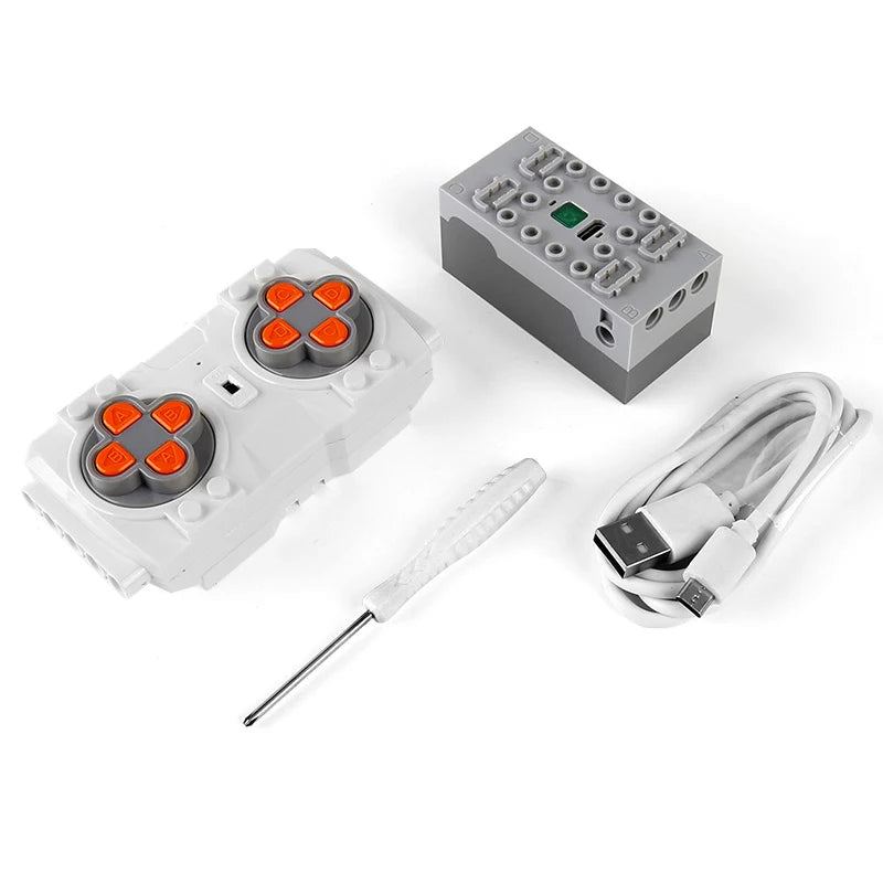 Programmable 6 Channel Remote Control Power Module for Building Blocks