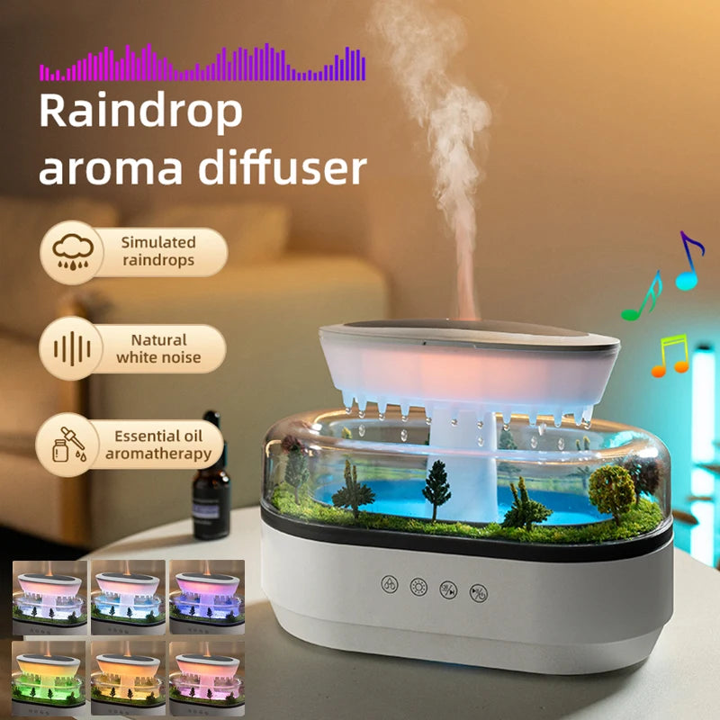 CREAROMA Colorful Aroma Humidifier & Ambient Night Light