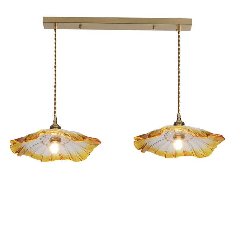 Luxury Lotus Pendant Chandelier for Coffee Shops & Restaurants